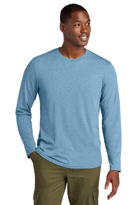 District DT185 Perfect Weight CVC Long Sleeve Tee