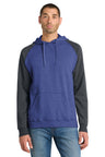District ®  Young Mens Lightweight Fleece Raglan Hoodie.  DT196 - District DT196
