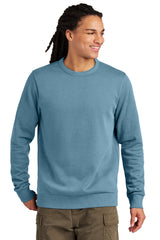 District DT2204 Wash Fleece Crewneck Sweatshirt