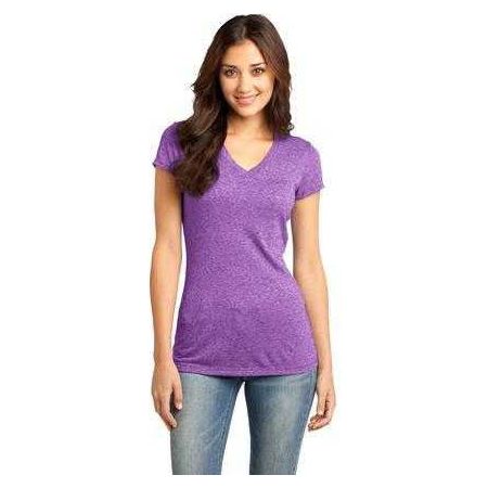 Juniors Microburn V-Neck Cap Sleeve Tee Joe's USA Womens Apparel