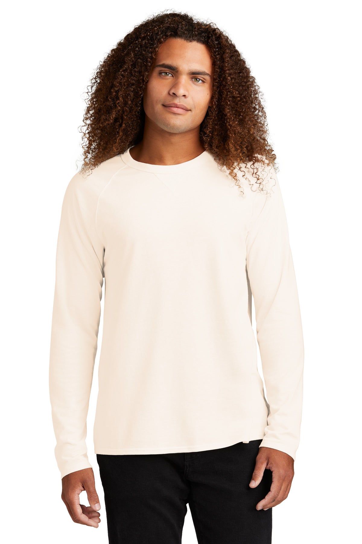 District ®  Featherweight French Terry ™  Long Sleeve Crewneck DT572 - District DT572