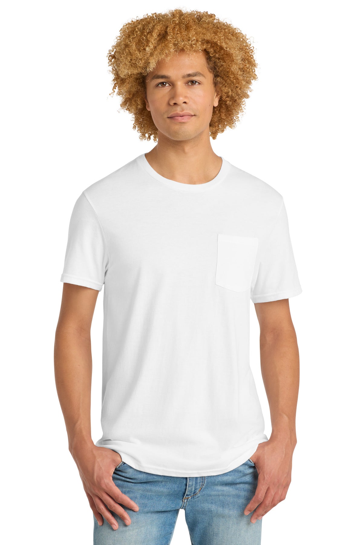 District ®  Very Important Tee ®  with Pocket. DT6000P - District DT6000P