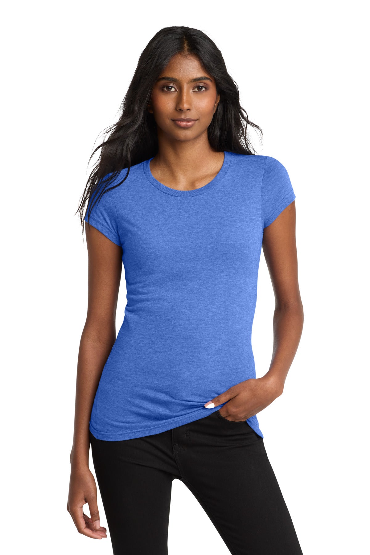 District ®  Women's Fitted Very Important Tee ® . DT6001 - District DT6001