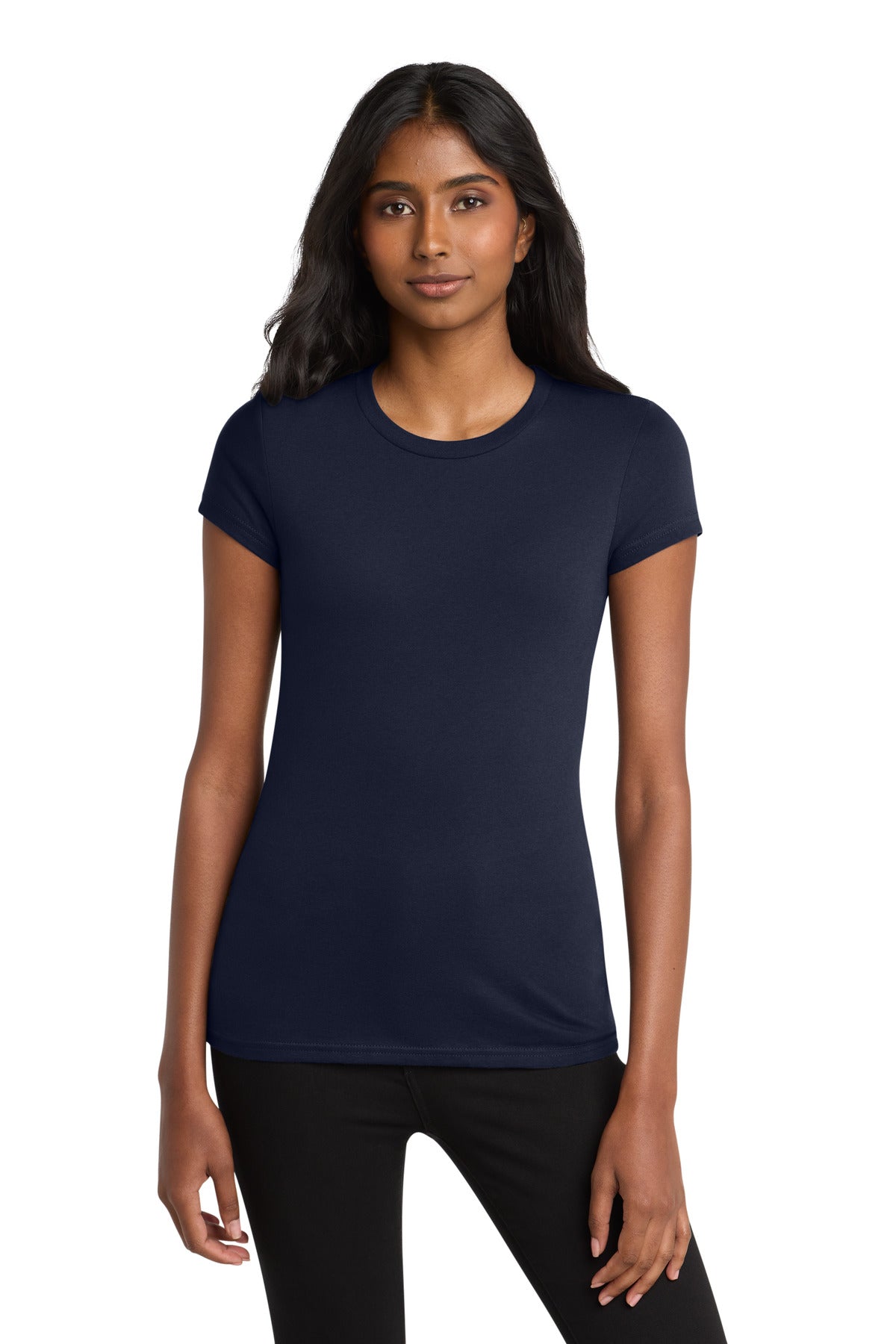 District ®  Women's Fitted Very Important Tee ® . DT6001 - District DT6001
