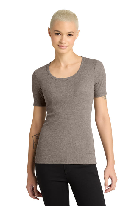 District ®  Women's V.I.T. ™ Rib Scoop Neck Tee DT6020 - District DT6020