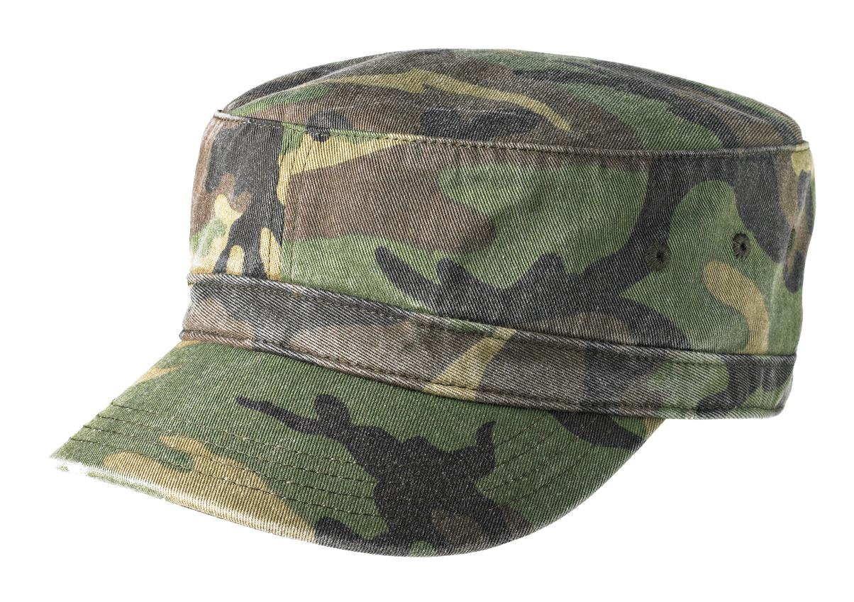 District ®  Distressed Military Hat.  DT605 - District DT605