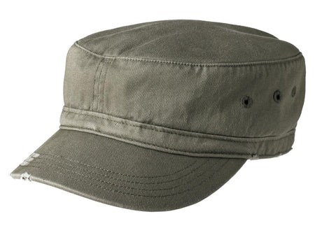District ®  Distressed Military Hat.  DT605 - District DT605