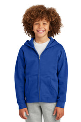 District ®  Youth V.I.T. ™  Fleece Full-Zip Hoodie DT6102Y - District DT6102Y