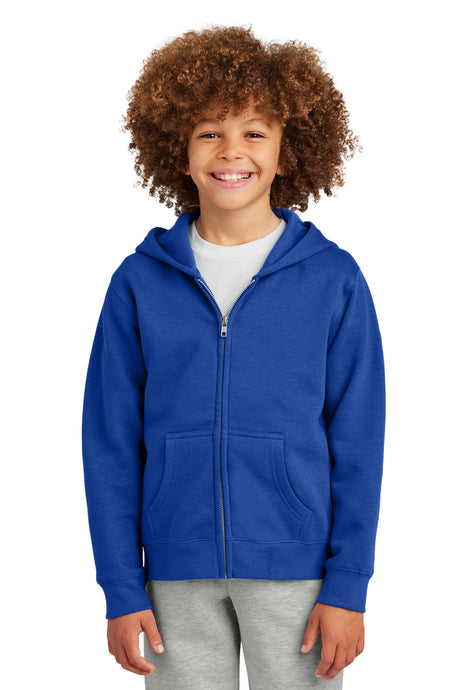 District ®  Youth V.I.T. ™  Fleece Full-Zip Hoodie DT6102Y - District DT6102Y