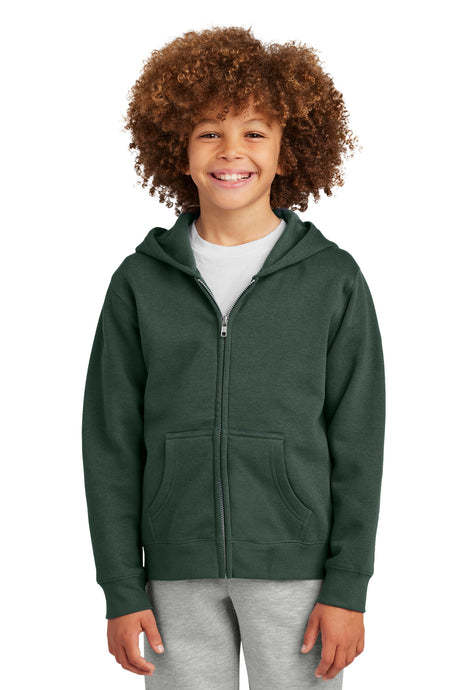 District ®  Youth V.I.T. ™  Fleece Full-Zip Hoodie DT6102Y - District DT6102Y