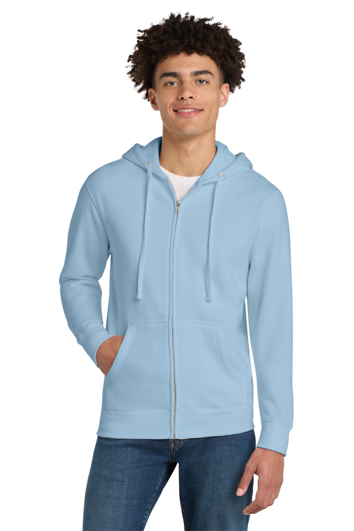 District ®  V.I.T. ™ Fleece Full-Zip Hoodie DT6102 - District DT6102