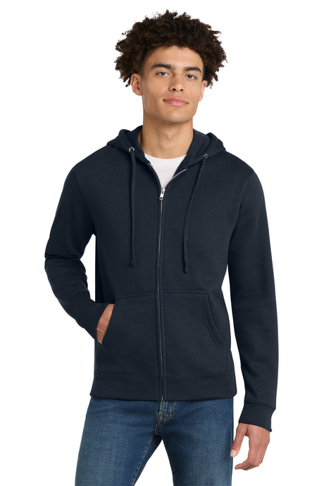 District ®  V.I.T. ™ Fleece Full-Zip Hoodie DT6102 - District DT6102