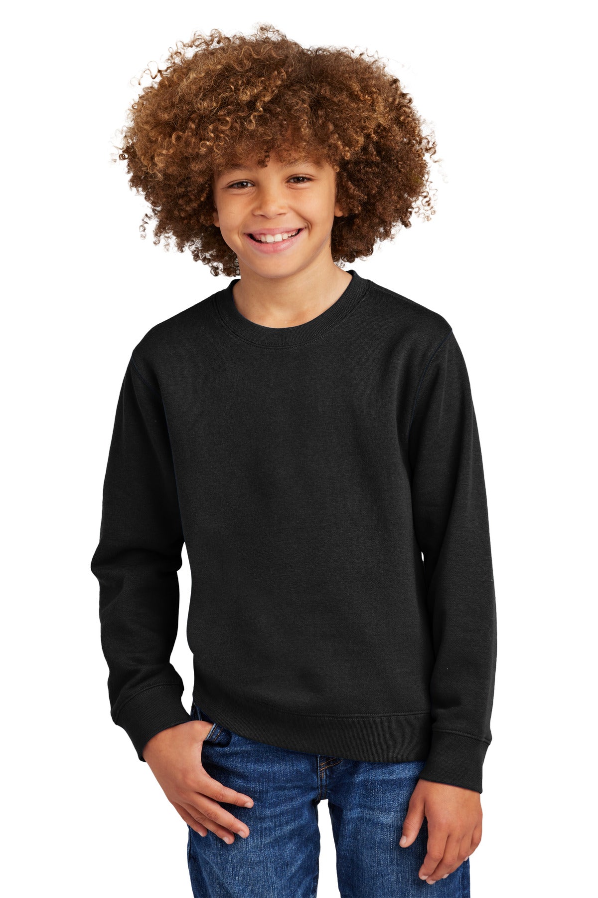 District ®  Youth V.I.T. ™  Fleece Crew DT6104Y - District DT6104Y