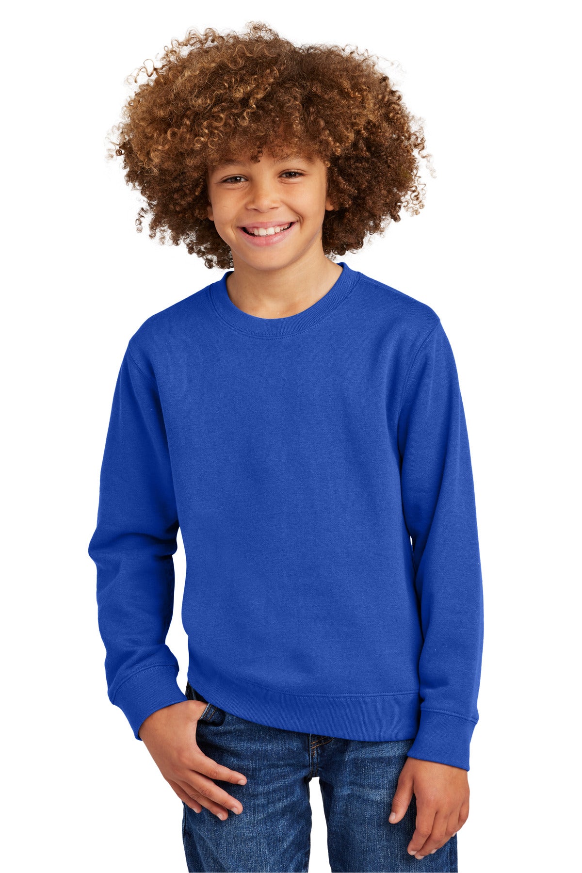 District ®  Youth V.I.T. ™  Fleece Crew DT6104Y - District DT6104Y
