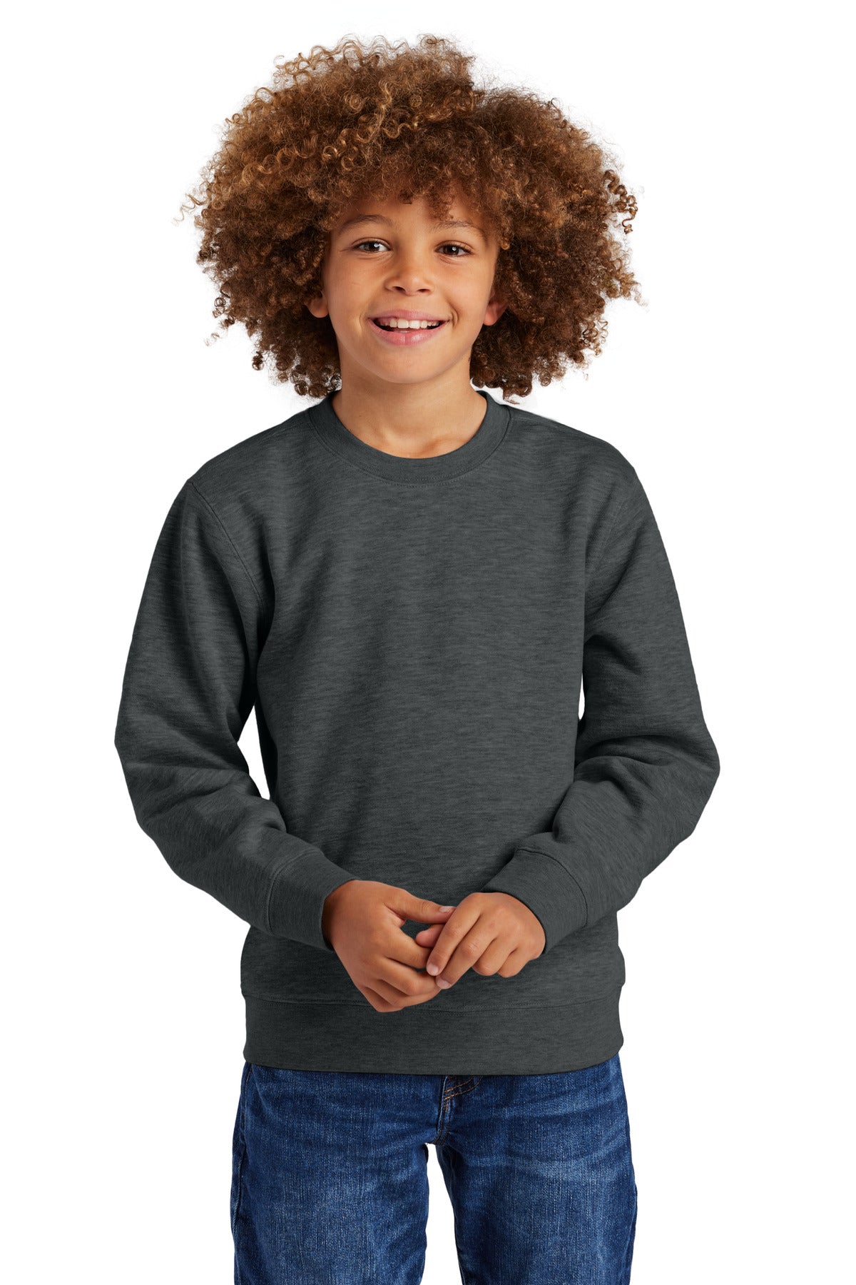District ®  Youth V.I.T. ™  Fleece Crew DT6104Y - District DT6104Y