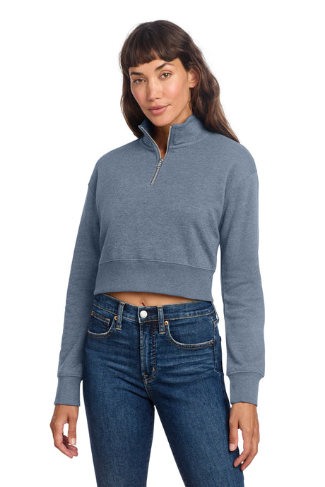 District ®  Women's V.I.T. ™  Fleece 1/2-Zip DT6111 - District DT6111