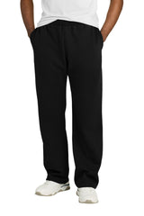 Joe's USA Premium Fleece Open-Bottom Sweatpant