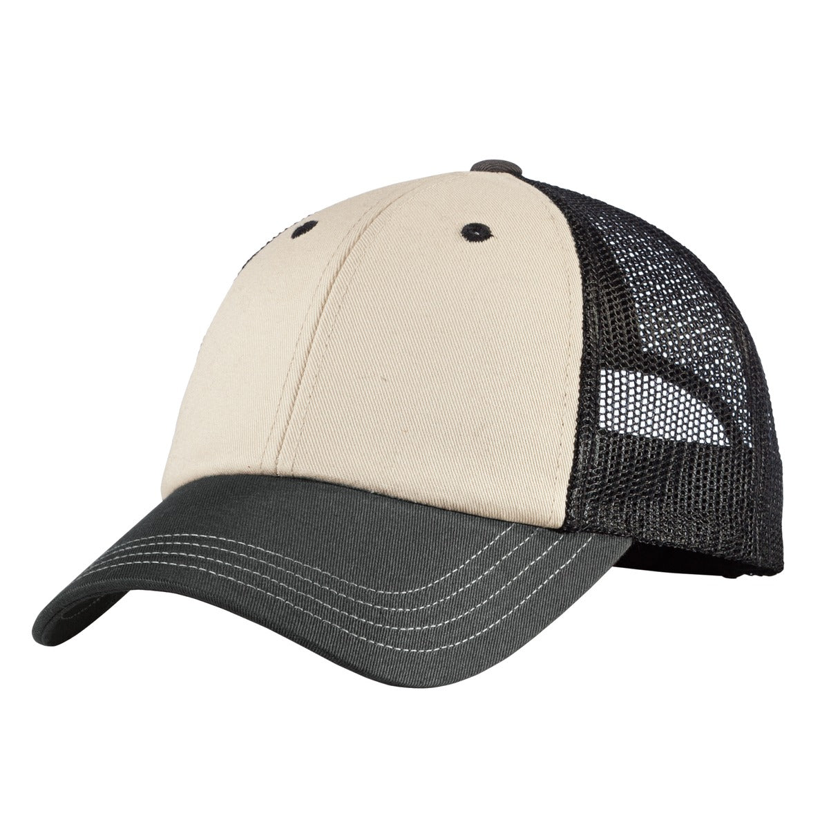 District ®  Tri-Tone Mesh Back Cap DT616 - District DT616