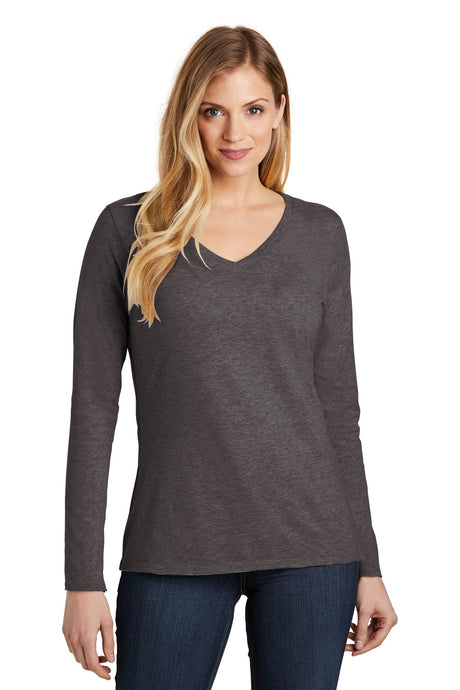 District  ®  Women's Very Important Tee  ®  Long Sleeve V-Neck. DT6201 - District DT6201