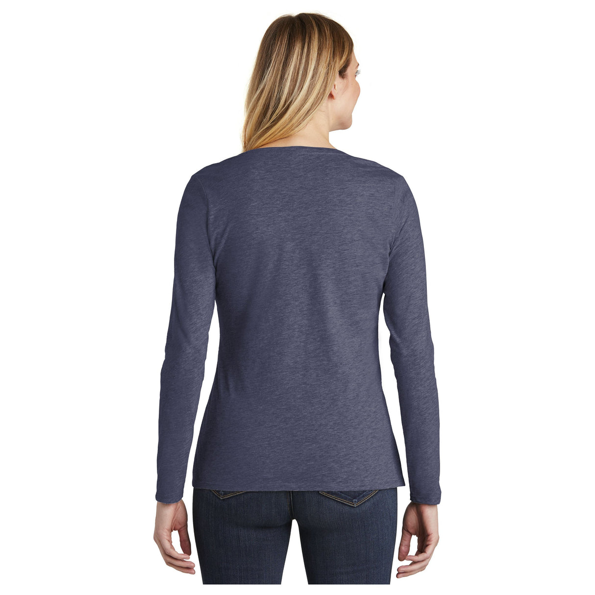 District ® Women’s Very Important Tee ® Long Sleeve V-Neck DT6201 Women's District