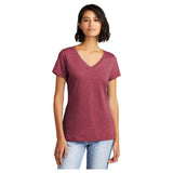 District® Women’s Very Important Tee® V-Neck DT6503 Women's District Heathered Cardinal XS