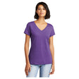 District® Women’s Very Important Tee® V-Neck DT6503 Women's District Heathered Purple XS