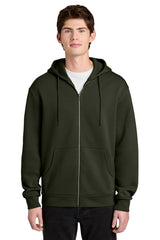 District DT6702 MelloFleece Full-Zip Hoodie