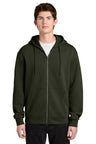 District DT6702 MelloFleece Full-Zip Hoodie