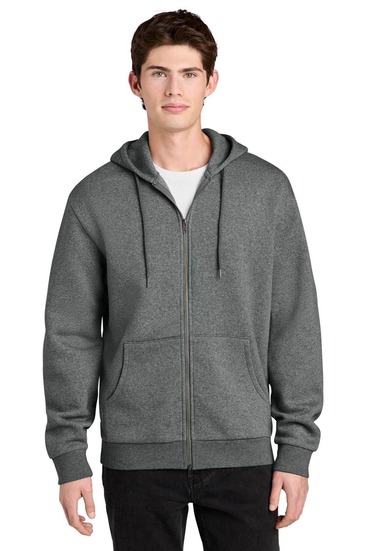 District DT6702 MelloFleece Full-Zip Hoodie