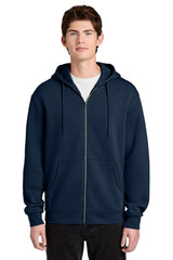 District DT6702 MelloFleece Full-Zip Hoodie