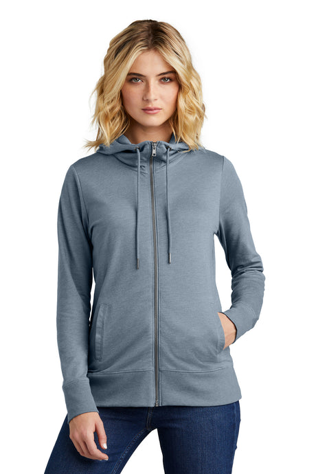 District ®  Women's Featherweight French Terry ™  Full-Zip Hoodie DT673 - District DT673
