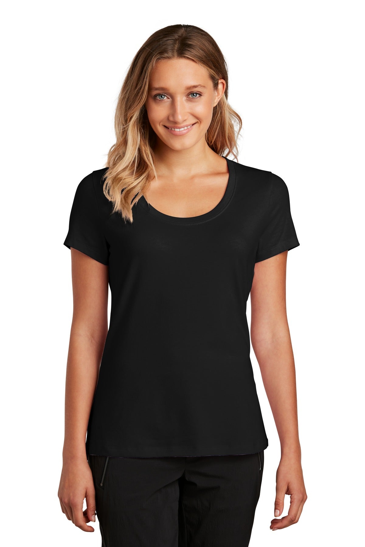 District  ®  Women's Flex Scoop Neck Tee DT7501 - District DT7501