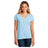 District ® Women’s Re-Tee® V-Neck DT8001 Women's District Crystal Blue XS