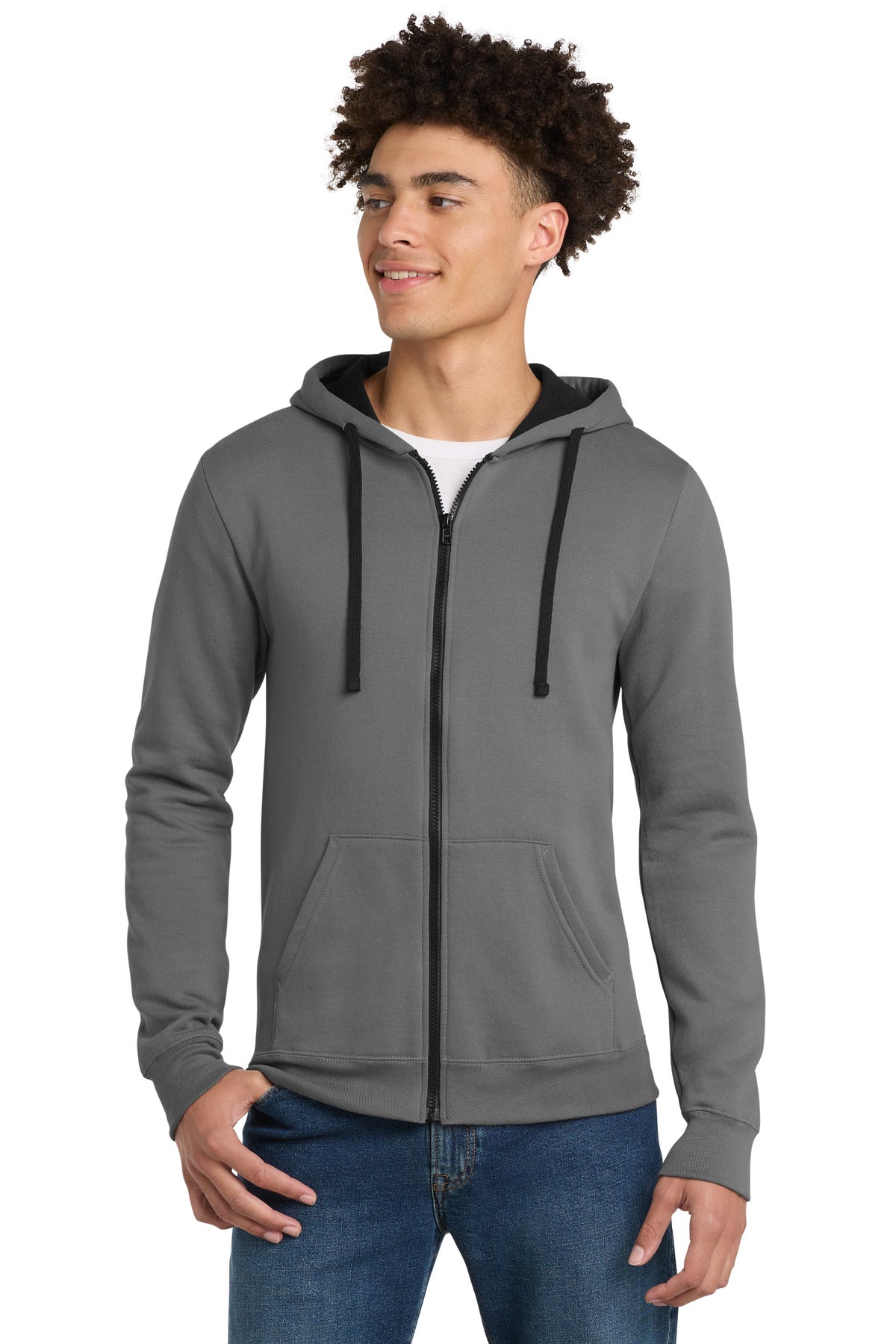 District ®  The Concert Fleece ®  Full-Zip Hoodie. DT800 - District DT800