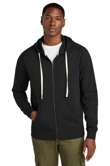 District DT8102 Re-Fleece Full-Zip Hoodie