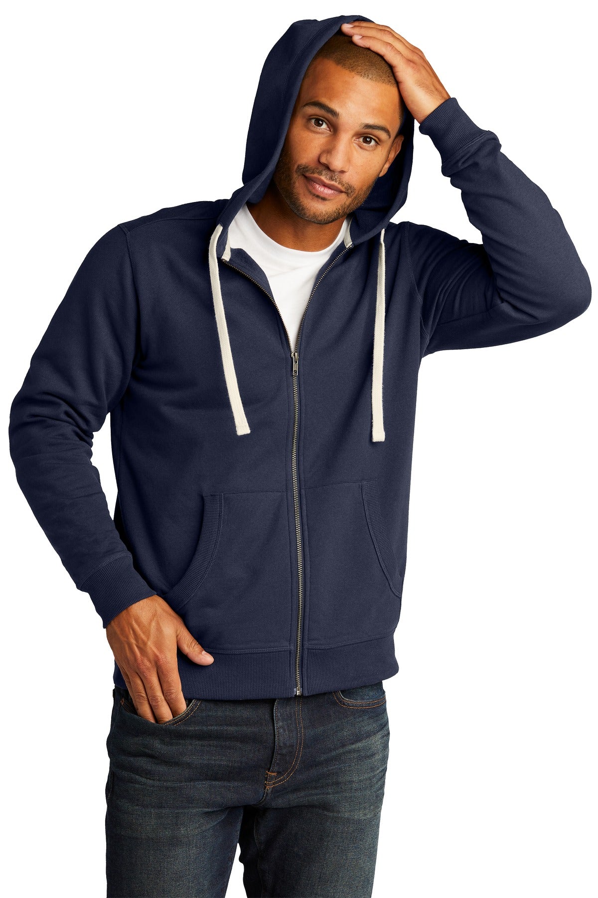 District ®  Re-Fleece ™ Full-Zip Hoodie DT8102 - District DT8102