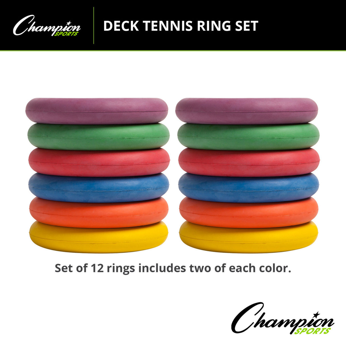 Champion Sports DECK TENNIS RING
