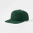 Joe's USA Hat Flat Bill 7 Panel Perforated Snapback Golf Hat - Green
