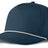 J7256 Clubhouse Performance Rope Cap - Dark Blue with White Rope (Front)