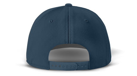 J7256 Clubhouse Performance Rope Cap - Dark Blue with White Rope (Back)