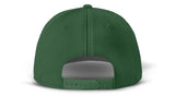 J7256 Clubhouse Performance Rope Cap - Dark Green with White Rope (Back)