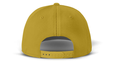 J7256 Clubhouse Performance Rope Cap - Dijon with Black Rope (Back)