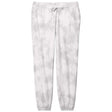 Joe's USA Ladies Beach Washed Cloud Fleece Tie-Dye Sweatpants Joe's USA Grey X-Small