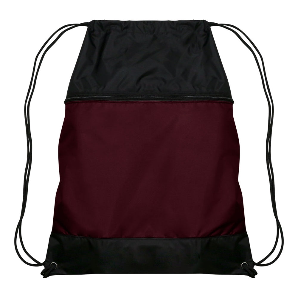 Champro Drawstring Bag w/Zipper Pocket | Champro E73-