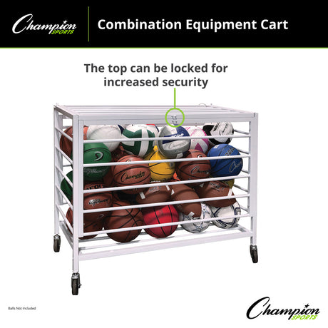 Champion Sports ECONOMY LOCKABLE BALL LOCKER