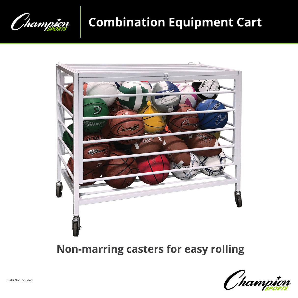 Champion Sports ECONOMY LOCKABLE BALL LOCKER
