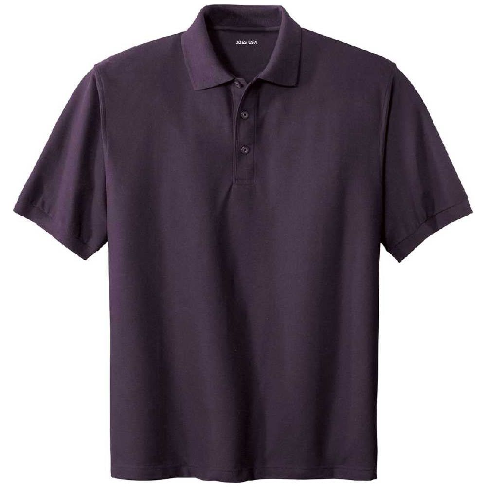 Mens Classic Silk Touch Polo Shirts in 36 Colors and Sizes: XS-6XL Joe's USA Polos and Knits