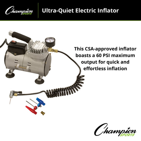 Champion Sports ULTRA-QUIET ELECTRIC INFLATOR