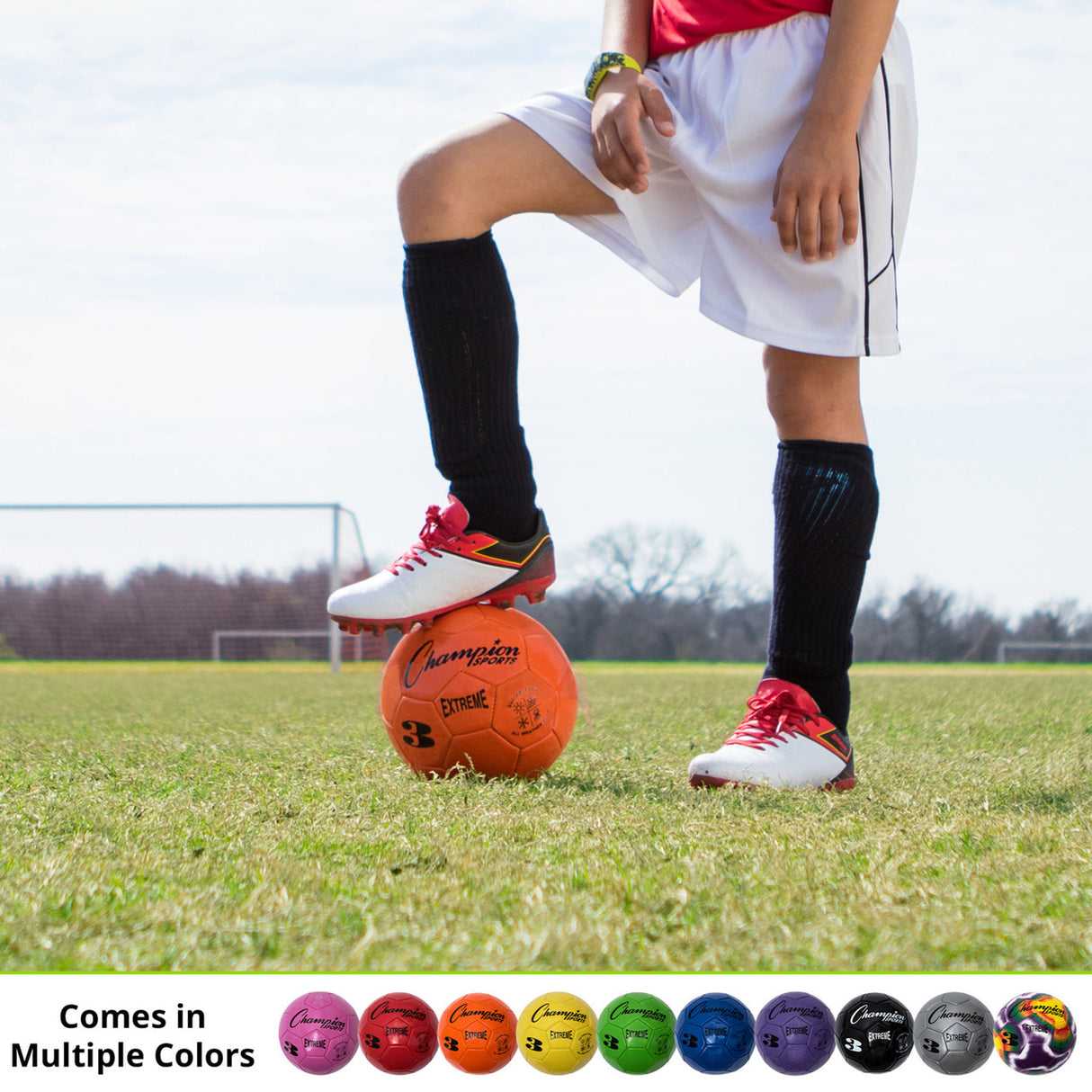 EXTREME SOCCER BALL, SIZE 3 BLACK