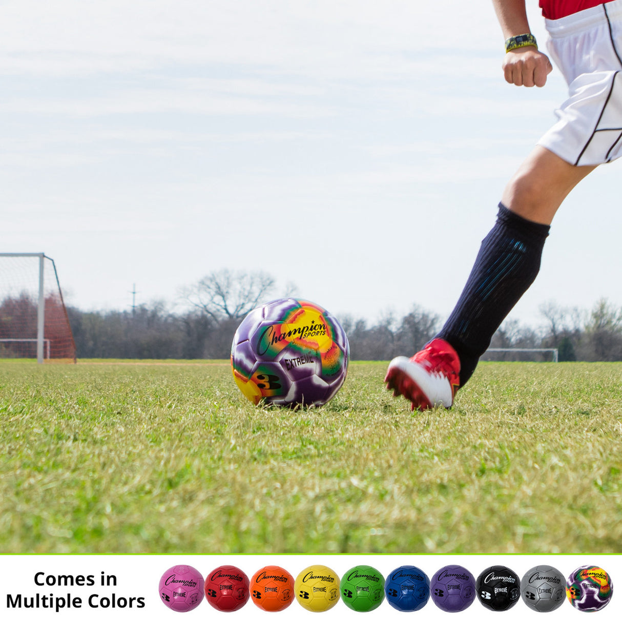EXTREME SOCCER BALL, SIZE 3 BLACK